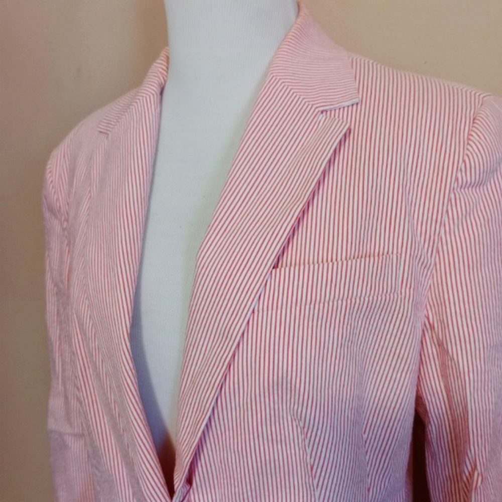 Zara Women's Pinstripe Blazer Jacket